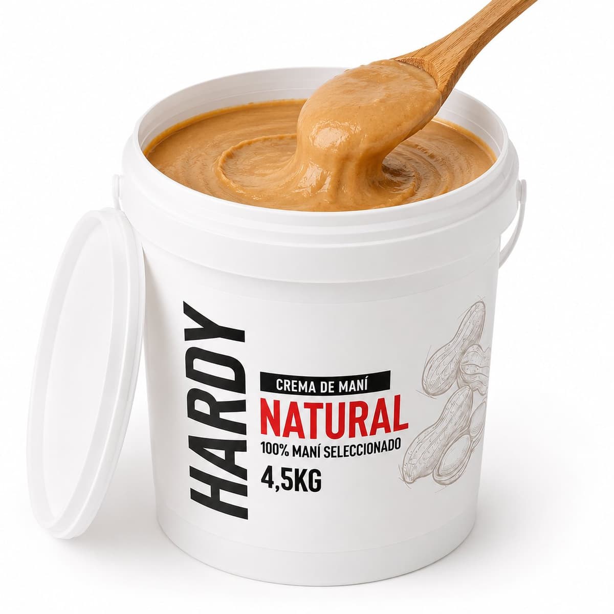 Balde Crema de Maní 4,5kg